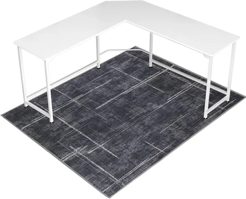 Miniatura 23 de Tapete para silla de oficina para suelo de madera dura y azulejos, 36" x 48" tapete resistente para silla de escritorio para suelos duros, alfombra