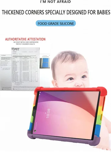 Miniatura 5 de Funda para Xiaomi Mi Pad 6 /MiPad 6 Pro 11 pulgadas 5G 2021, funda protectora de silicona ligera para niños para Mi Pad 6/6 Pro, azul