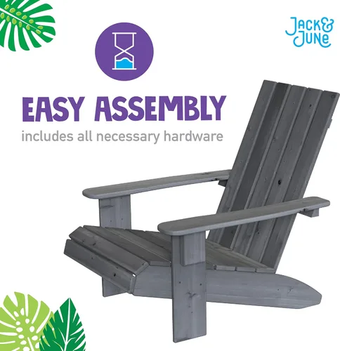 Miniatura 5 de Silla Adirondack de cedro Jack & June