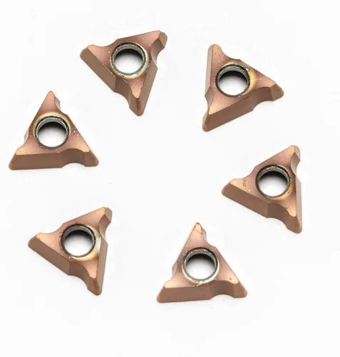Miniatura 4 de Juego de insertos de ángulo redondo de aleación de tungsteno para máquinas de biselado, ideal para biselar desbarbado en acero y otros metales