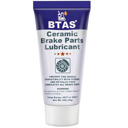 Miniatura 11 de BTAS Grasa de pinza de freno para lubricante de freno de disco, lubricante de pasador de pinza, grasa de cerámica sintética de silicona de alta