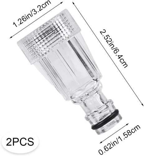 Miniatura 7 de YPWangShengRui Filtros de agua para lavadora de alta presión, filtro de entrada de conector de 3/4 pulgadas, presión de lavado, entrada de bomba