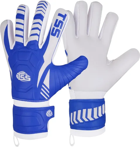 Miniatura 8 de Guantes de portero de fútbol para adultos y jóvenes, guantes de fútbol de alto rendimiento con protección Pro-Teck para la columna vertebral