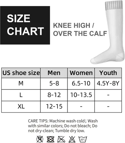 Miniatura 3 de Calcetines altos hasta la rodilla con la bandera americana, patrióticos por encima de la pantorrilla, para béisbol, fútbol, sóftbol y fútbol
