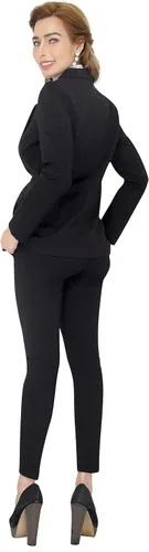 Miniatura 7 de Marycrafts - Conjunto de pantalón y blazer de negocios para mujer