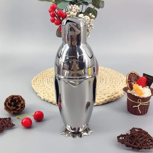 Miniatura 2 de Cocktailshaker - Juego de barras de vino de acero inoxidable de 16.9 fl oz, kit de barman