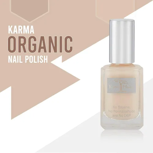 Miniatura 6 de Karma Naturals Esmalte de uñas – No tóxico, vegano y libre de crueldad (Creme Brulee, 0.43 onzas líquidas)