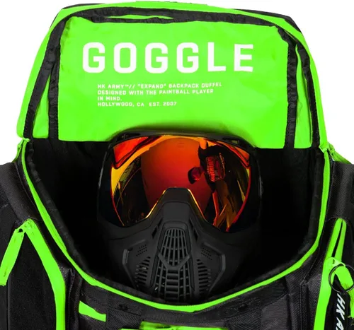 Miniatura 6 de HK Army Expandir Mochila Paintball Gearbag - Shroud Black/Green