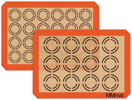 Miniatura 17 de Alfombrillas de Silicona para Hornear para Bandeja de Cuarto - La Mejor Silicona Alemana - Bandeja de Silicona Antideslizante para Hornear