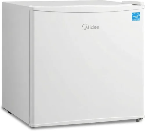 Miniatura 11 de Midea MERM26B0ABB - Mini refrigerador de 2.7 pies cúbicos con certificado Energy Star, termostato ajustable, puerta reversible, bajo ruido para Negro