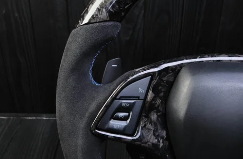 Miniatura 7 de iJDMTOY Extensiones de palanca de cambios más grandes con acabado negro brillante, compatibles con Chevrolet 2014-2019 C7 Corvette, Gen6 Camaro 2016