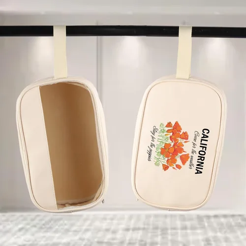 Miniatura 6 de PWHAOO Bolsa de lona de California Poppy de California, bolsa de lona del estado de California, regalo de amapola americana
