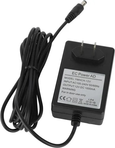 Miniatura 3 de Adaptador de CA de fuente de alimentación de 9.8 pies 12V 1A para Yamaha PSR, YPG, YPT, DGX, DD, EZ y P Serie de Teclado Digital