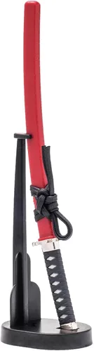 Miniatura 15 de Wablade Abrecartas Katana con soporte de 8.27 pulgadas, abrelatas de correo samurái japonés, fabricado en Seki Japón, decoración de escritorio mini