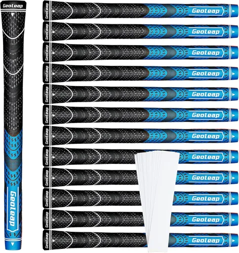 Miniatura 23 de Geoleap Golf Grips Set of 13- Grips with Tapes and Grips with All Repair Kits for Choice,Hybrid Golf Club Grips All Weather Contral, High Feedback &