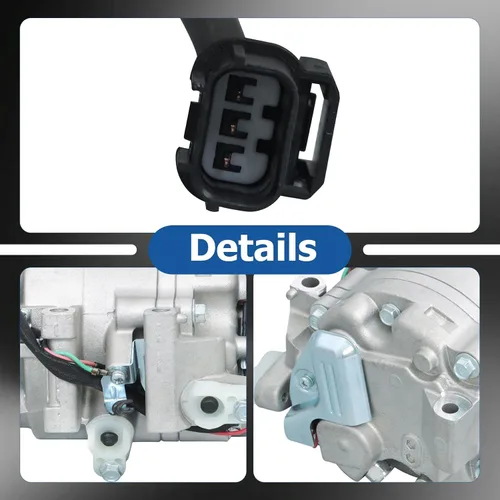 Miniatura 4 de WFLNHB Compresor de Aire AC Reemplazo para Honda Civic 2006 2007 2008 2009 2010 2011 1.8L CO 4918AC