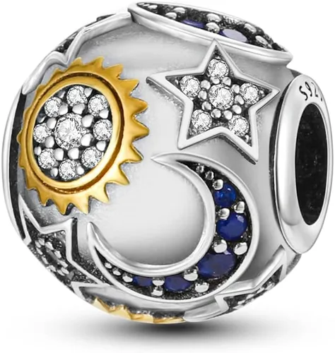 Parmuz Charms for Bracelets 925 Sterling Silver summer travel Ocean Lucky charm beads Pendant Jewelry Gift for Woman Teen Girl Mom Daughter