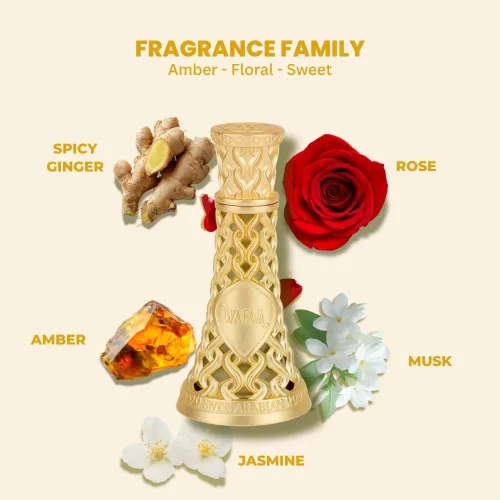 Miniatura 5 de Swiss Arabian Wafaa – Productos de lujo de Dubai – Fragancia en aerosol EDP personal de larga duración y adictiva, aroma seductor de la firma – 1.7