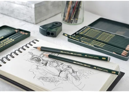 Miniatura 5 de Faber Castell 9000 lápiz de diseño FC119064 Pack de 12