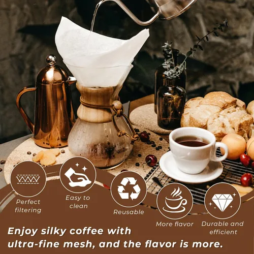 Miniatura 6 de PalpitateC Bolsa de filtro Toddy de repuesto compatible con el sistema Toddy Cold Brew para filtro de café frío de 5 galones, bolsa de filtro