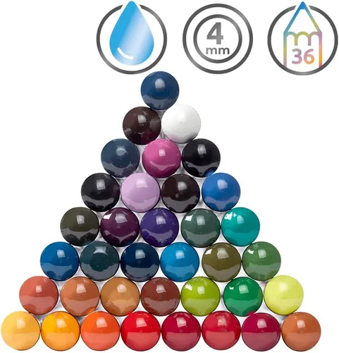 Miniatura 4 de Juego de 36 lápices de colores solubles en agua Inktense