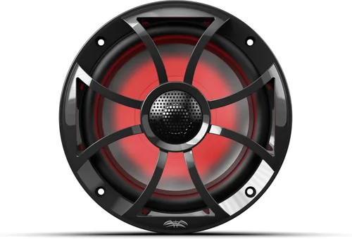 Miniatura 6 de Wet Sounds Recon 6-BG RGB Altavoces coaxiales marinos de alto rendimiento estilo componente de 6.5" con rejilla negra y retroiluminación RGB