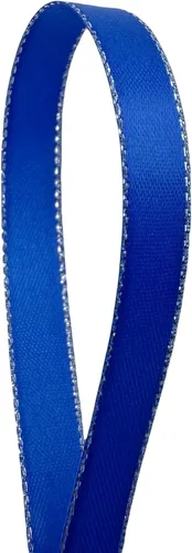 Miniatura 14 de QIANF Cinta de satén rosa de doble cara con borde dorado para envolver regalos, lazos para el cabello, decoración de fiesta de boda, costura