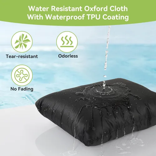 Miniatura 3 de OTraki 2 piezas Bolsa grande húmeda 20x24 pulgadas Bolsa impermeable para traje de baño Bolsa húmeda seca reutilizable con asa portátil y cremallera