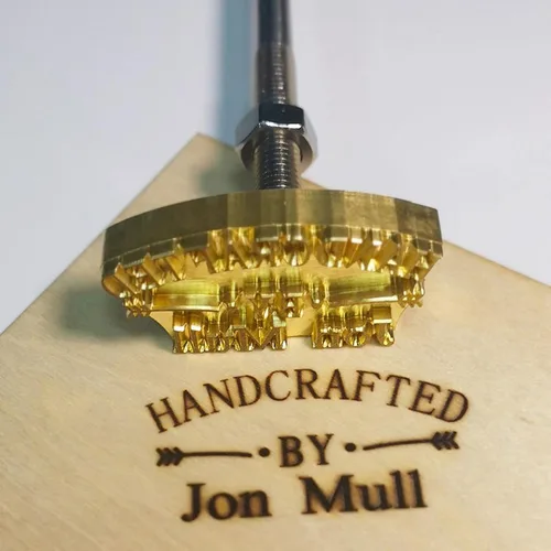 Miniatura 10 de Arokimi Hierro de marca personalizado para carpinteros, sello de leña, hierro de marca para madera, hierro de marca personalizado para regalo