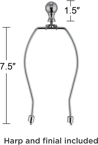 Miniatura 5 de Pantalla de lámpara rectangular (premontada) cuero sintético marrón de imitación grande 17 pulgadas de ancho x 8 pulgadas de profundidad x 10