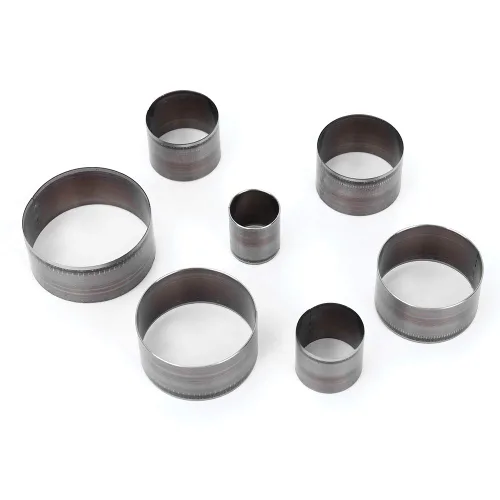 Herramienta de perforación de cuero, 7 piezas, juego de troquelado de bricolaje de forma redonda de cuero, hecho a mano, perforador circular hecho a