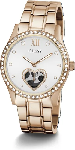 Miniatura 5 de GUESS Heart-Shaped Cut-Thru 38mm Watch