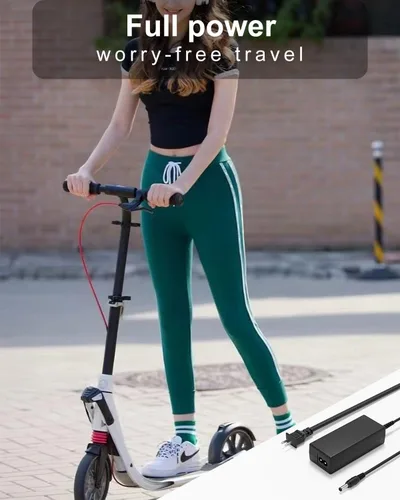 Miniatura 4 de Cargador eléctrico de 42 V para scooter Hiboy compatible con Hiboy S2 Pro, S2 Lite, S2, KS4, KS4 Pro, NEX, NEX3, NEX5, Max, Max3, Max V2 Scooter