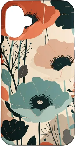 Miniatura 22 de Funda para iPhone 11 Pro Max Minimal Poppy Flower Boho Floral Cute Aesthetic