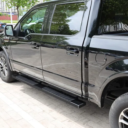 Miniatura 2 de COMNOVA Barra lateral con escalones y estribo de reemplazo para Ford F-150 Crew Cab 04-14 (4 puertas de tamaño completo), diseño de almohadilla