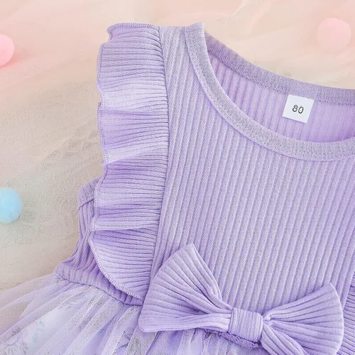 Miniatura 5 de Toddler Baby Girl Summer Outfit Seaside Skirt Sundress Summer Floral Dress Tulle Dress