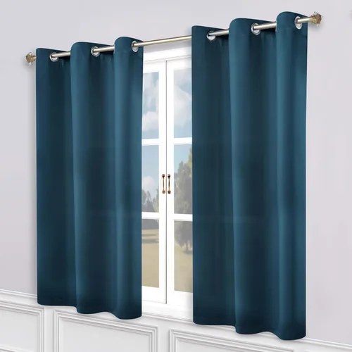 Miniatura 180 de Superior Cortinas Opacas, Oscurecimiento de Habitación, Dormitorio, Cortinas, Cocina, Acentos de Ventana de Sala de Estar, Bloqueo Solar, Térmico