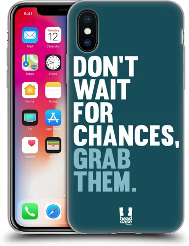 Miniatura 20 de Head Case Designs Stay in The Game Power Statement Gel Case [Military Grade Protection] Compatible with Apple iPhone 13 and Compatible with MagSafe