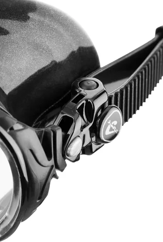 Miniatura 6 de Cressi Máscaras de buceo con lentes de lágrima inclinadas para una mayor visibilidad hacia abajo, evolución del aire y los ojos: fabricadas en Italia