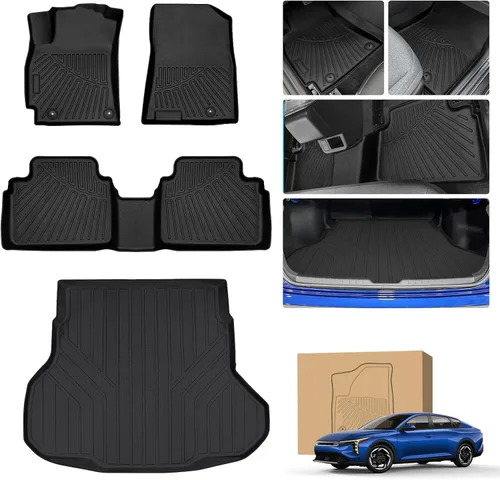 Miniatura 39 de Tapetes de suelo Peleus para Mercedes-Benz Sprinter 2500/3500 2025-2019, solo para furgoneta de carga, forros personalizados de goma TPE para todo
