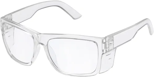 Miniatura 9 de Lentes de sol de seguridad para hombre, negro mate, lentes de sol de seguridad polarizados, cumplen con las normas ANSI Z87+, protección UV
