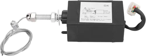 Miniatura 3 de Válvula solenoide de flameout XHQ PT Disel Motor Electroválvula regulador normalmente abierto con interruptor incorporado Válvula de carrera
