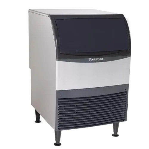 Miniatura 15 de Scotsman UN324A-1 Máquina para hacer hielo estilo nugget bajo encimera con contenedor, producción diaria de 340 lb, almacenamiento de 80 lb, acero