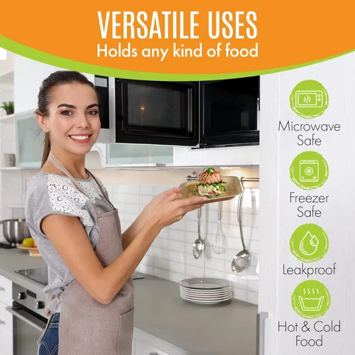 Miniatura 5 de Raj Platos ecológicos compostables de hoja de palma como platos de bambú desechables, platos cuadrados de 8 pulgadas, 200 platos, de madera natural