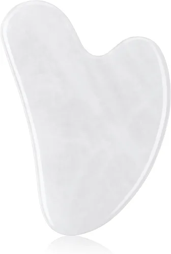 Miniatura 22 de rosenice Gua Sha - Herramientas faciales de guasha negra, piedra de jade Gua Sha para el cuidado de la piel facial, tensiones corporales faciales