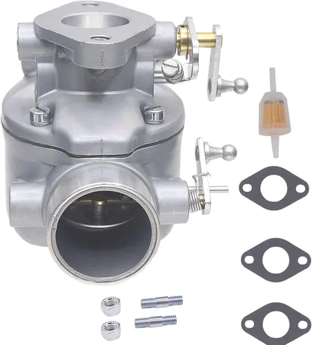 Miniatura 4 de NENKUTEN Carburador para Ford 501 601 701 4 Cyl y válvula de cierre de combustible 311292 738522