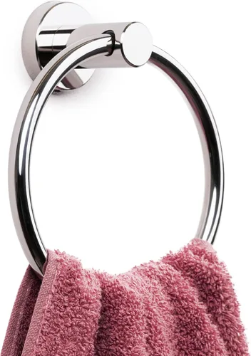 Miniatura 14 de Marmolux Acc Juego de 2 piezas de accesorios de baño negro mate - Toallero de mano para pared de baño + soporte de papel higiénico negro