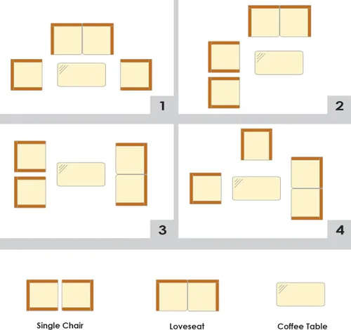 Miniatura 8 de Goplus Juego de patio de ratán de 4 piezas, juego de conversación de mimbre para exteriores e interiores para piscina, patio trasero, césped, sillas