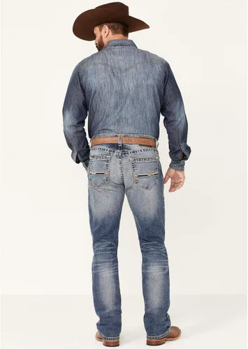 Miniatura 3 de ARIAT Men's M4 Low Rise Stretch Longspur Stackable Straight Leg Jean