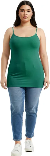 Miniatura 294 de Emmalise Camisola larga casual básica para mujer, con tirantes ajustables, top en capas